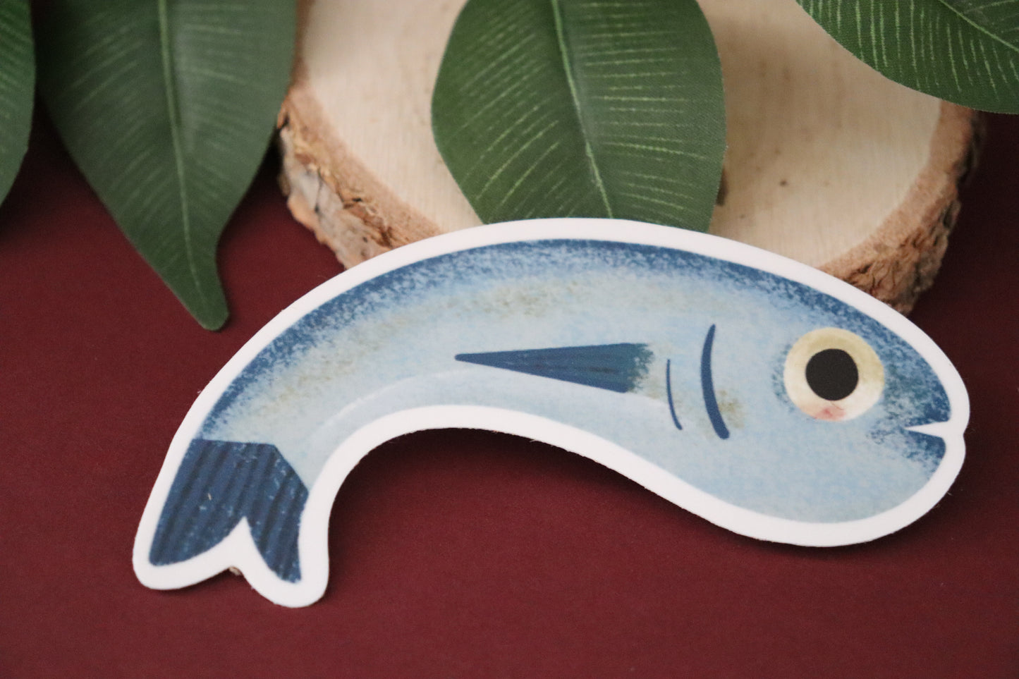 Blue Fish Sticker